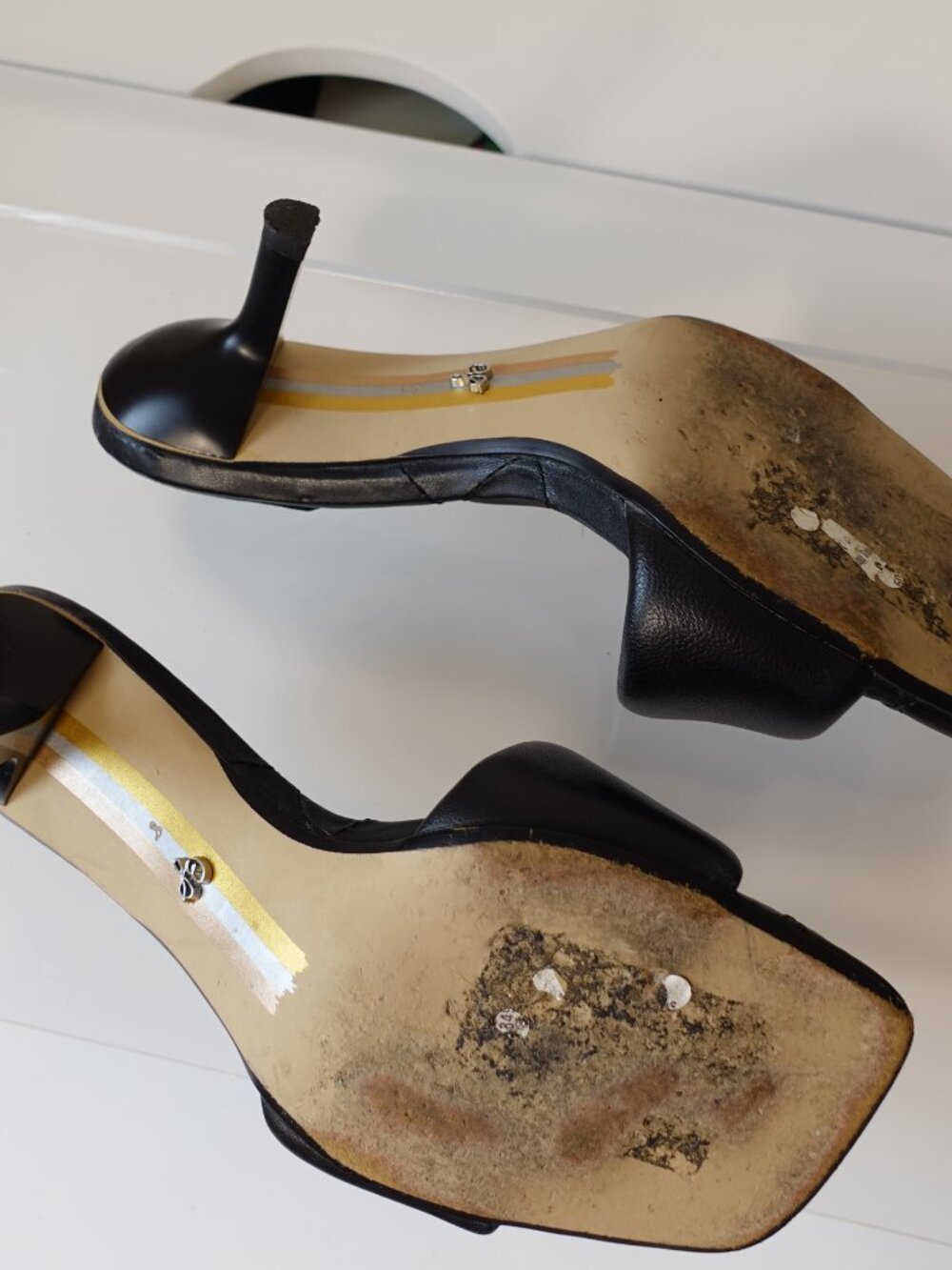 Sam Edelman Starla Leather Mule Size 8 - Picture 3 of 5